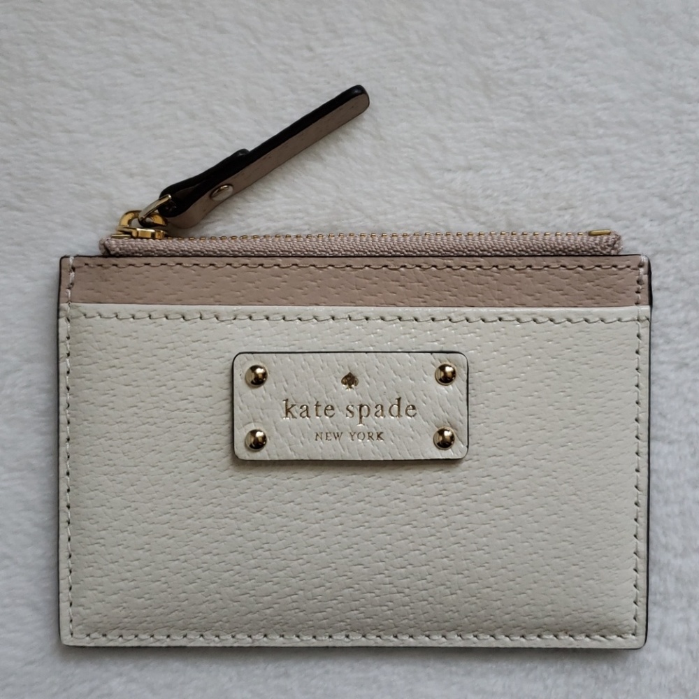 🎀NWT🎀 Kate Spade 2 Tone Adi Card Holder/Case